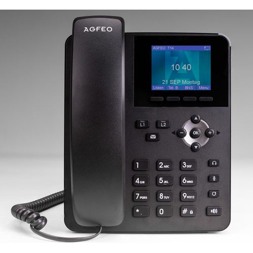 AGFEO Telefon T14 SIP schwarz