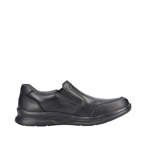 Rieker Slipper - Schwarz Synthetik Größe: 45 Normal