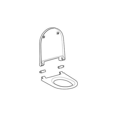 Geberit WC-Sitz für AquaClean Sela 243650111 weiß-alpin, zu AquaClean Sela