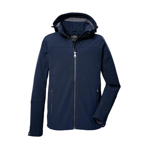 Softshelljacke KILLTEC "Herren Softshelljacke", Herren, Gr. S, blau (navy), 100% Polyester, sportlich, Jacken