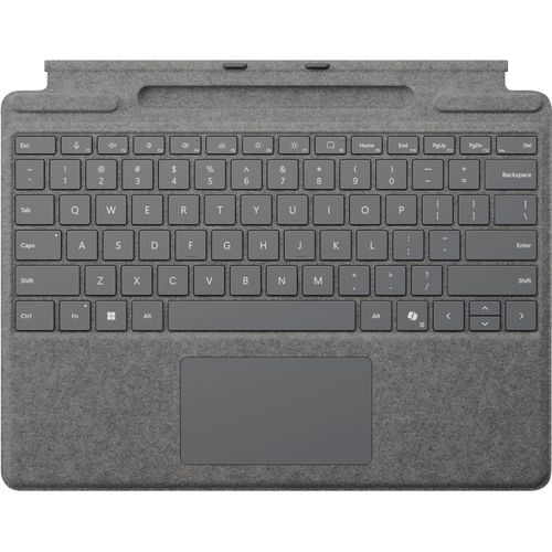 Microsoft Tastatur mit Touchpad »Surface Pro Keyboard mit Stiftaufbewahrung«, (Fn-Tasten-Touchpad)