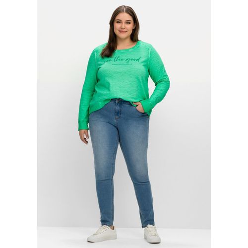 Skinny Jeans in Curvy-Schnitt SUSANNE, blue Denim, Gr.23