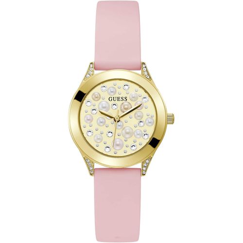 Guess Pearl Analoguhr aus Silikon