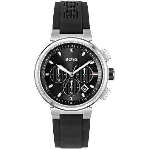 BOSS Eine Uhr, Schwarz One Size