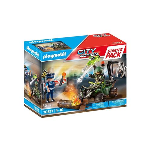 PLAYMOBIL® 70817 - City Action - Starter Pack - Polizei: Gefahrentraining