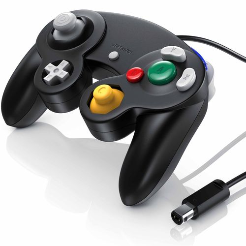 CSL Nintendo-Controller, Gamepad für Nintendo GameCube / Wii Vibrationseffekte / ergonomisch