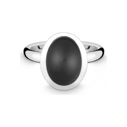 Quinn - Silberring mit Onyx - 02187472 - Weite 58