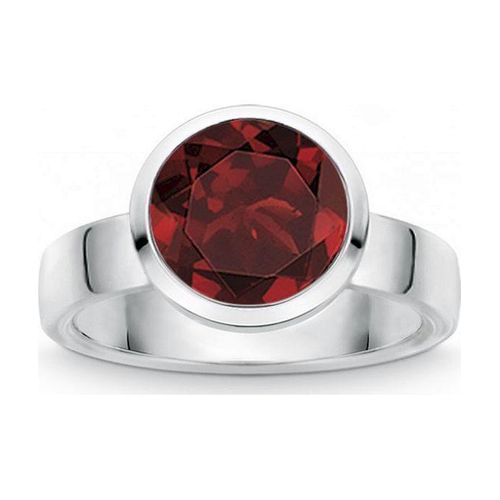 Quinn - Silberring mit Granat - 021803663 - Weite 56