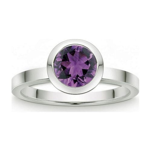 Quinn - Silberring mit Amethyst - 021809633 - Weite 56