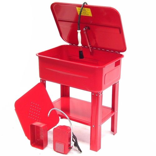 TEILEWASCHGERÄT 80 L mit Pumpe + Waschpinsel Bürste Waschgerät Waschmaschine