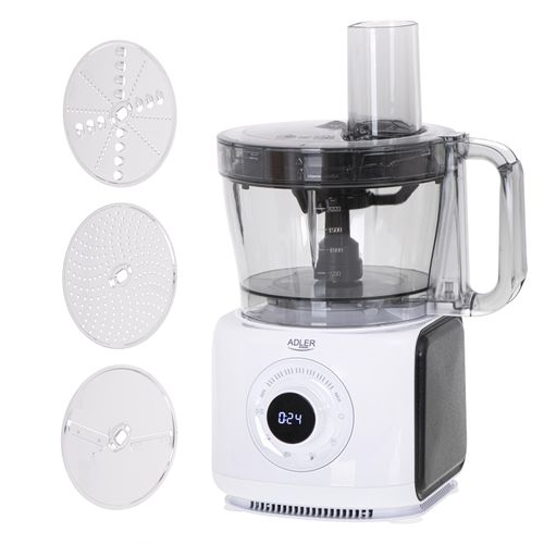Adler Küchenmaschine AD 4224 2000W, 12 Funktionen, 14 Zubehörteile