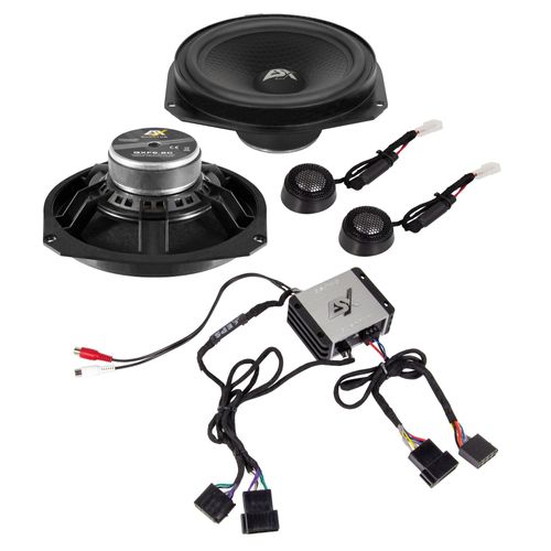 ESX QUANTUM Aktives Komposet Lautsprecher Verstärker Kit 16 cm QXFA-6.2C