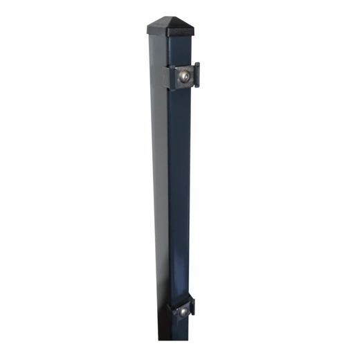 Fa-Bausysteme Zaunpfosten Anthrazit Klemmplättchen Höhe: 1830 mm