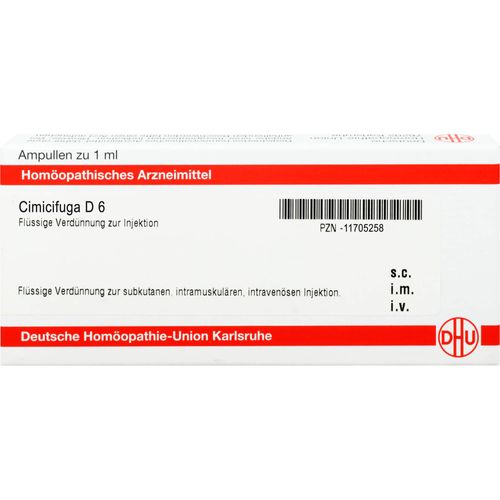 Cimicifuga D6 Ampullen 8 ML