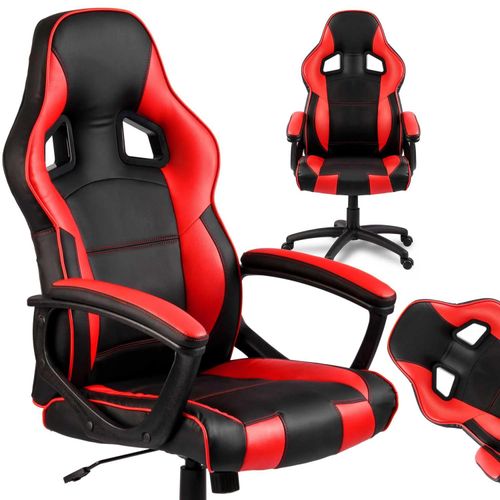 Gaming Stuhl Bürostuhl Sofotel Surmo – Schwarz Rot