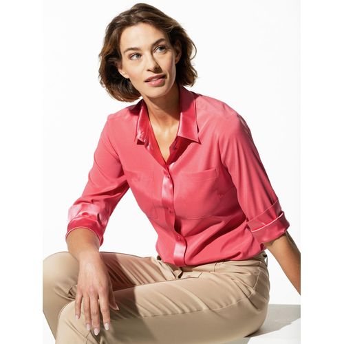 Seiden-Hemdbluse Edel-Basic