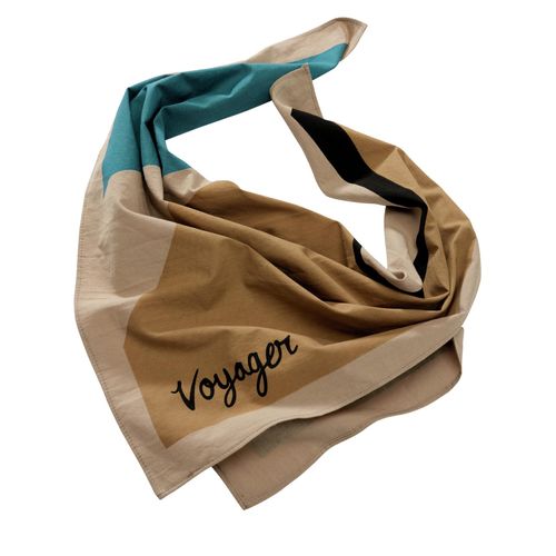 Mey & Edlich Herren Bandana Tuch Beige gemustert 01