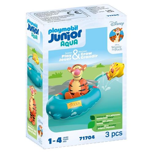 Playmobil 1.2.3 - JUNIOR & Disney: Tiggers Schlauchbootfahrt