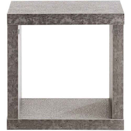 Regalwürfel HEINE HOME, grau (stein), B:39,5cm H:40cm T:29,5cm, MDF, Regale