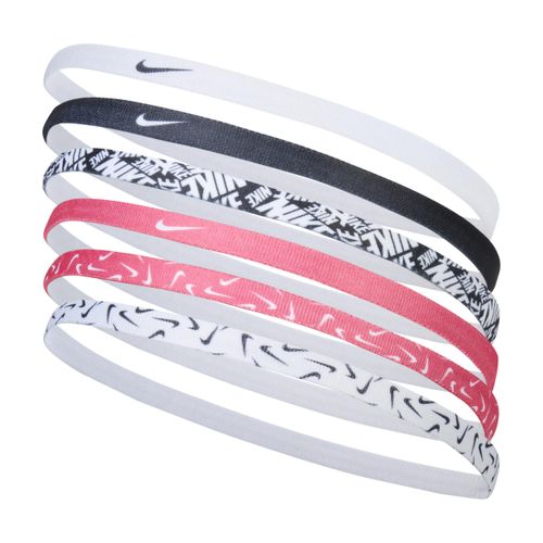 Bandeaux imprimés Nike (lot de 6) - Blanc