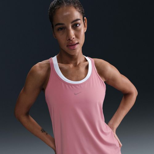 Débardeur à bretelles Nike One Classic Dri-FIT pour femme - Rose