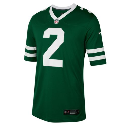 Zach Wilson New York Jets Nike NFL American football wedstrijdjersey voor heren - Groen