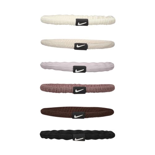 Nike Flex haarelastiekjes (6 stuks) - Wit