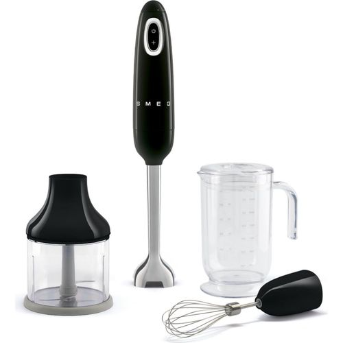 Smeg HBF03BLEU Mixer Pürierstab 700 W Schwarz, Edelstahl
