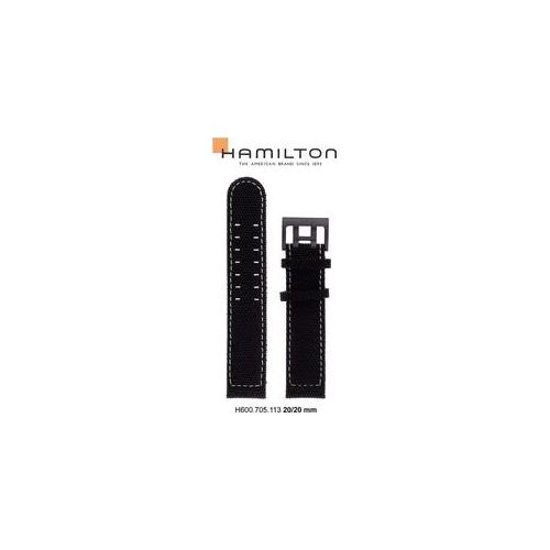 Hamilton - Textilband 20mm/20mm H693.705.113 - schwarz