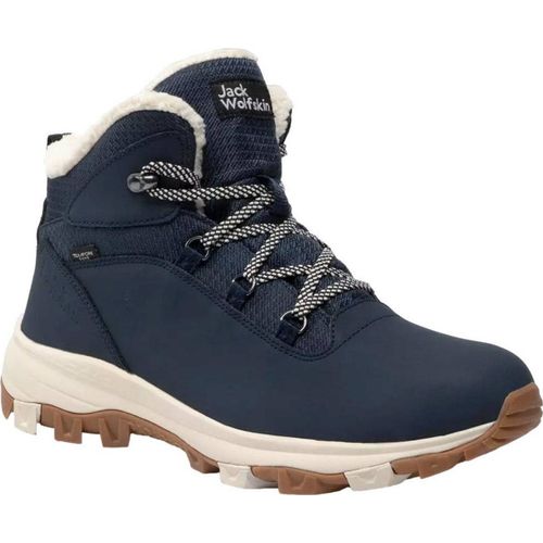 Jack Wolfskin Everquest Texapore Mid W Winterschuhe Damen dunkelblau 40,5