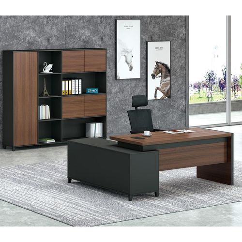 Schreibtische Chef Eckschreibtisch Büro Zimmer Möbel Design Praxis Kanzlei Möbel