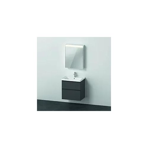 Duravit D-Neo Möbel-Set DE0115R4949 650mm, Anschlag rechts, Graphit Matt