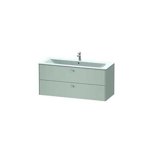 Duravit Brioso Waschtischunterbau BR410400707 1220x553 mm, Betongrau Matt, 2 Auszüge