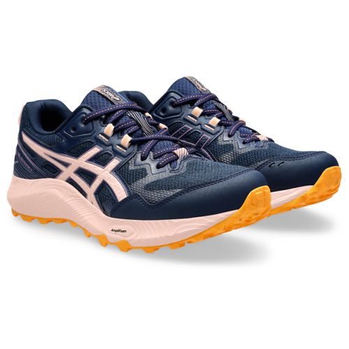 Trailrunningschuh ASICS "GEL-SONOMA 7", Gr. 41,5, blau (night sky, pearl pink), Textil, Synthetik, sportlich, Schuhe, Trailrunningschuh