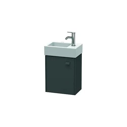 Duravit Brioso Waschtischunterbau BR4049L4949 364x239mm, Graphit Matt, Tür links