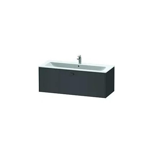 Duravit Brioso Waschtischunterbau BR400404949 1220x479mm, Graphit Matt, 1 Auszug
