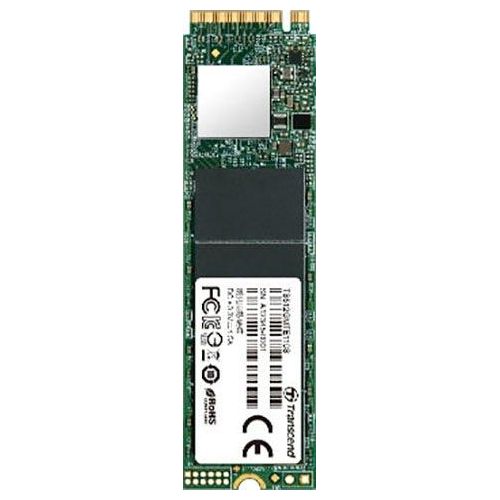 TRANSCEND Speicherkarte "MTE110S PCIe SSD 512GB", grün, B:2,2mm H:8mm T:0,22mm, Speicherkarten