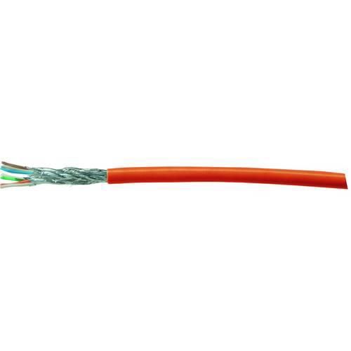 Kash 70M096 Netzwerkkabel CAT 7 S/FTP 4 x 2 x 0.25 mm² Orange 50 m