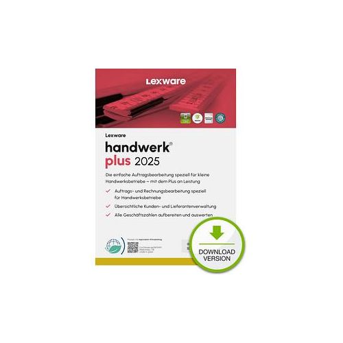LEXWARE handwerk plus 2025 Software Vollversion (Download-Link)