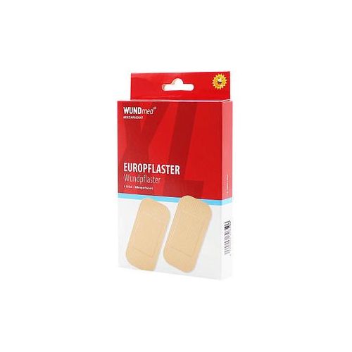 WUNDmed® Pflaster Europflaster XL beige 5,0 x 10,0 cm, 6 St.