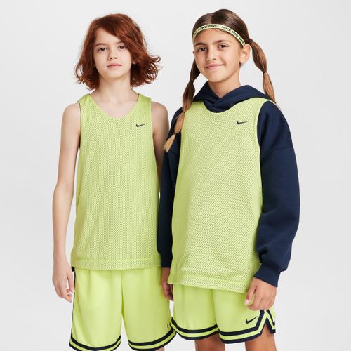 Nike Dri-FIT omkeerbare jersey voor kids - Geel