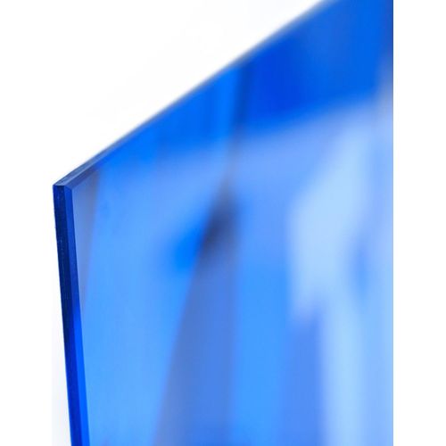 Tulup® Küchenrückwand Spritzschutz aus Glas -100x50 -Spritzschutz auf gehärtetes GlasSehenswürdigkeiten Eisenbahntunnel