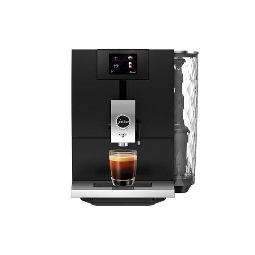 JURA Kaffeemaschine ENA 8 Touch Metropolitan Schwarz - einschließlich 2 kg Kaffee