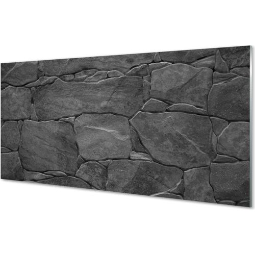 Spritzschutz 100x50 Wandkunst Steinmauer Wand