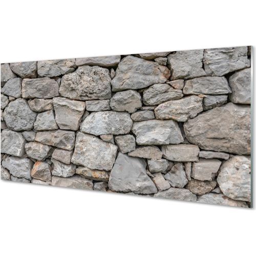 Spritzschutz 100x50 Wandkunst Steinmauer Wand