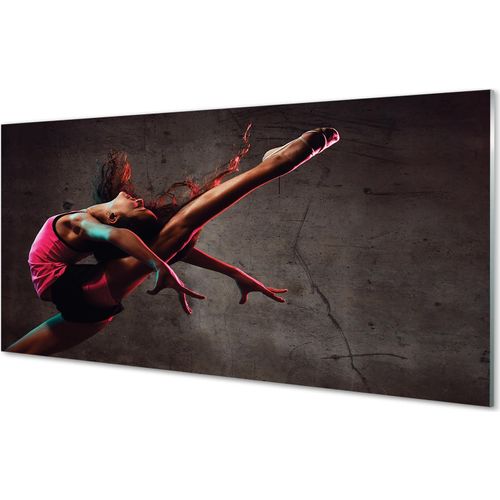 Spritzschutz 100x50 Wandkunst Weiblicher Bindfaden