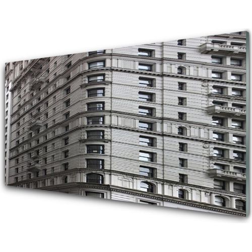 Küchenrückwand aus Glas 100x50cm Spritzschutz Gebäude Gebäude