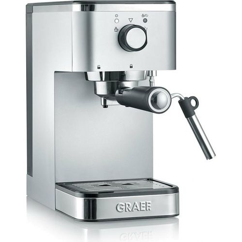 GRAEF Espressomaschine Salita Siebträger ES 400 silber