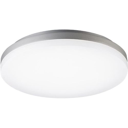 SIGOR Aufbauleuchte Circel 270mm silber Deckenleuchte 29W 4000K IP20 110° 3300lm