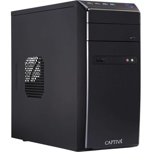 Desktop-PC Captiva Power Starter I66-607, Schwarz, Intel i5-11400, 16GB, 960GB SSD
